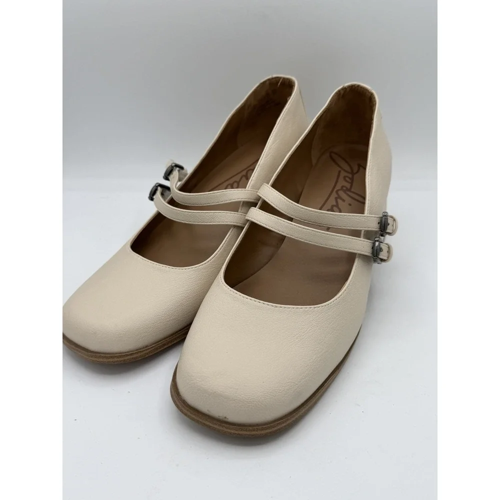 Zodiac Flores Women's Mary Jane Pumps Double Buckle Strap 2